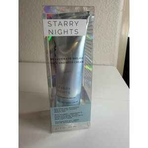 Starry Nights Rejuvenate + Relax Face Neck Cream 5.1 oz 150 mL New PM Skincare